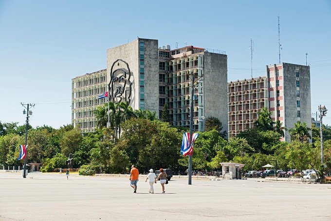Kuba Platz der Revolution in Havanna