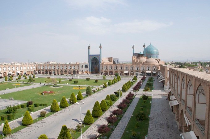 Iran Plaza del imam en isfahan