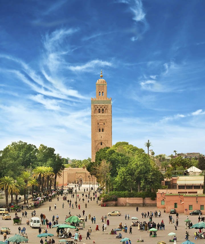 Plaza en Marrakech