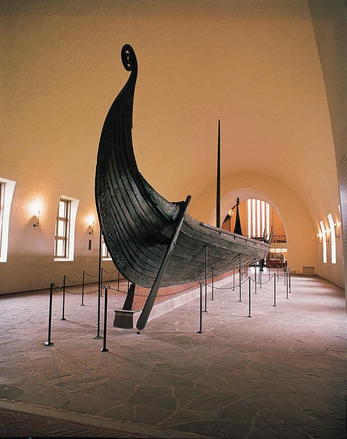 Museo de los barcos vikingos en oslo noruega