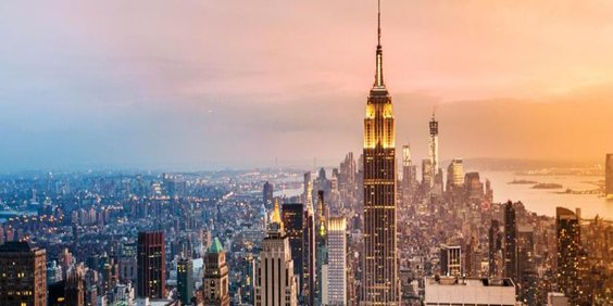 Viaggi low cost a New York: atardecer desde el Top of the Rock