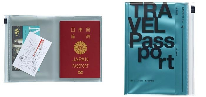 regalos para viajeros, funda pasaporte