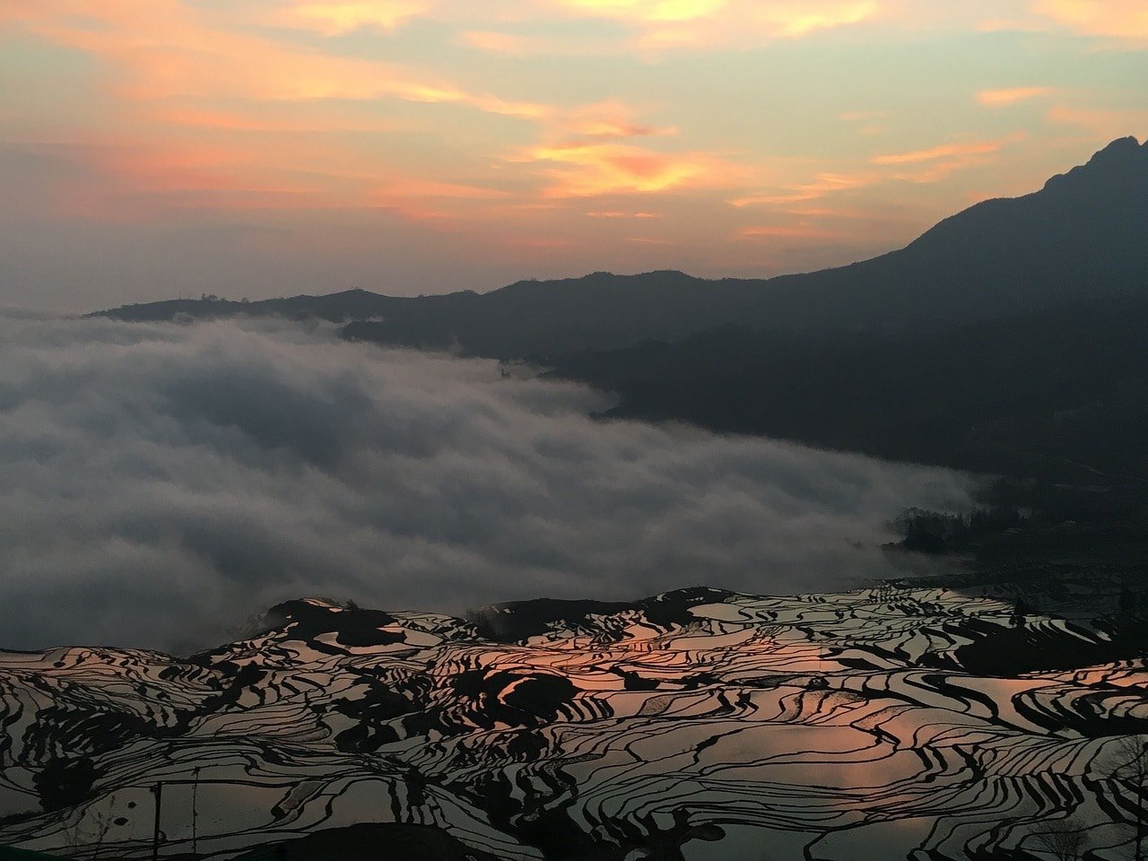 Terrazas de arroz de Yuanyang China lugares más originales a los que viajar